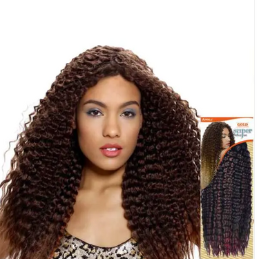 FASHIONDO Noble Gold 100% Premium Synthetic Weave 20
